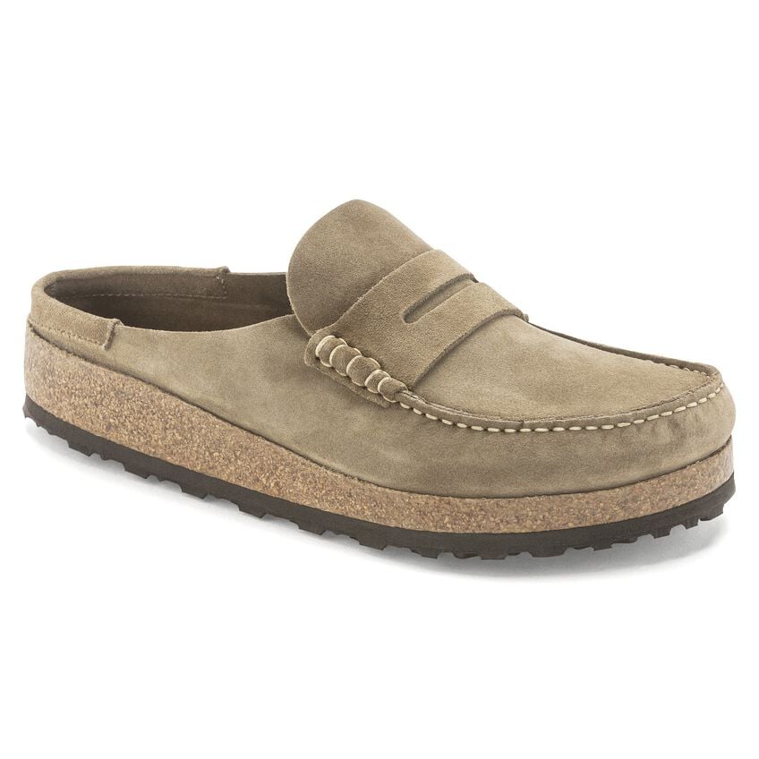 Naples Veloursleder Taupe Naples Veloursleder Taupe
