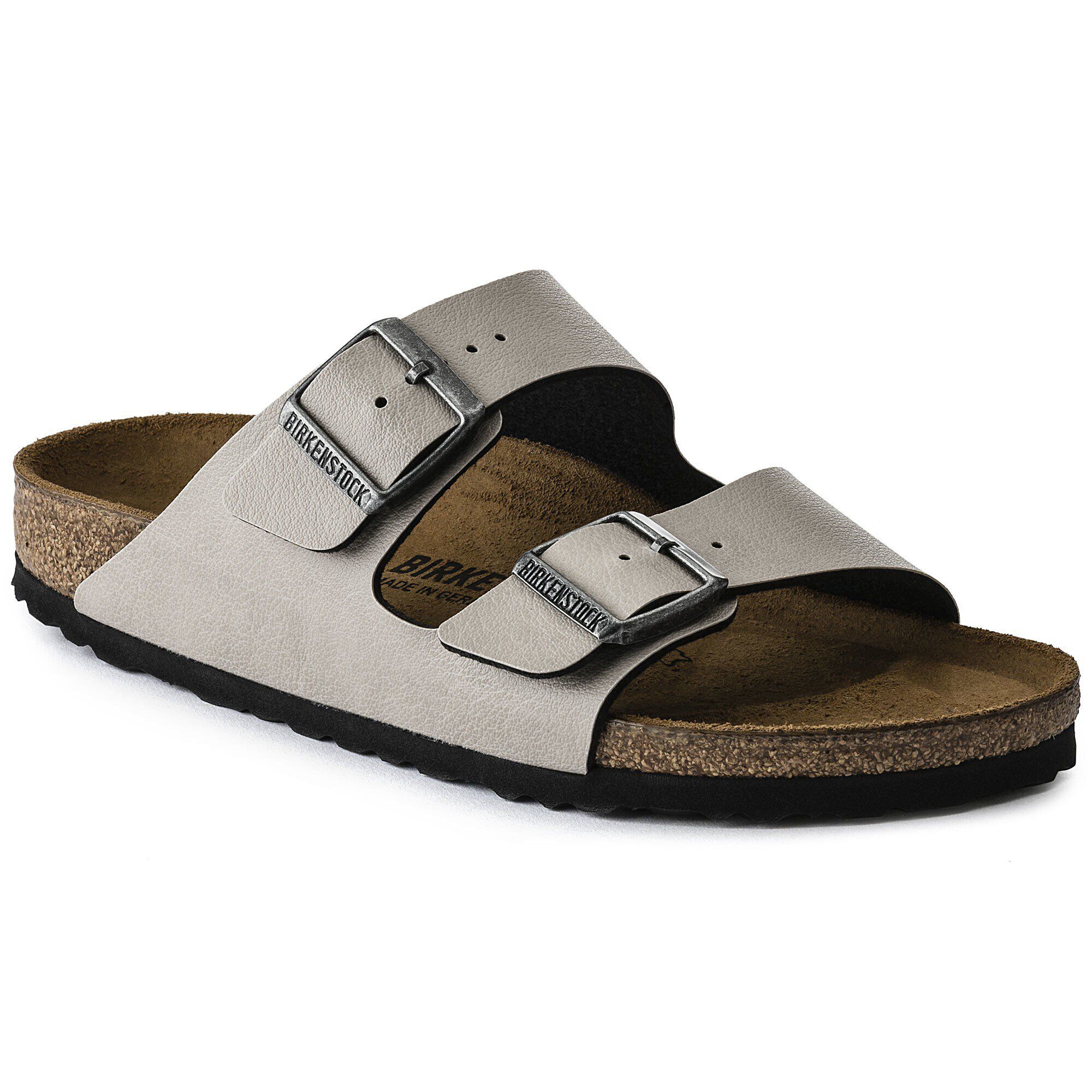 birkenstock arizona pull up stone