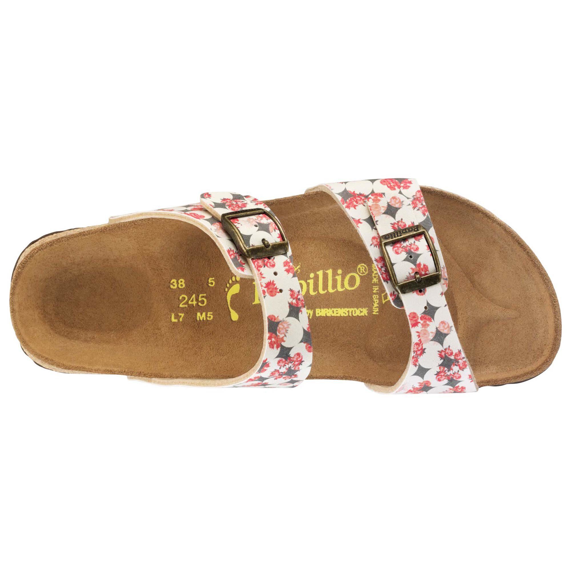 floral print birkenstocks