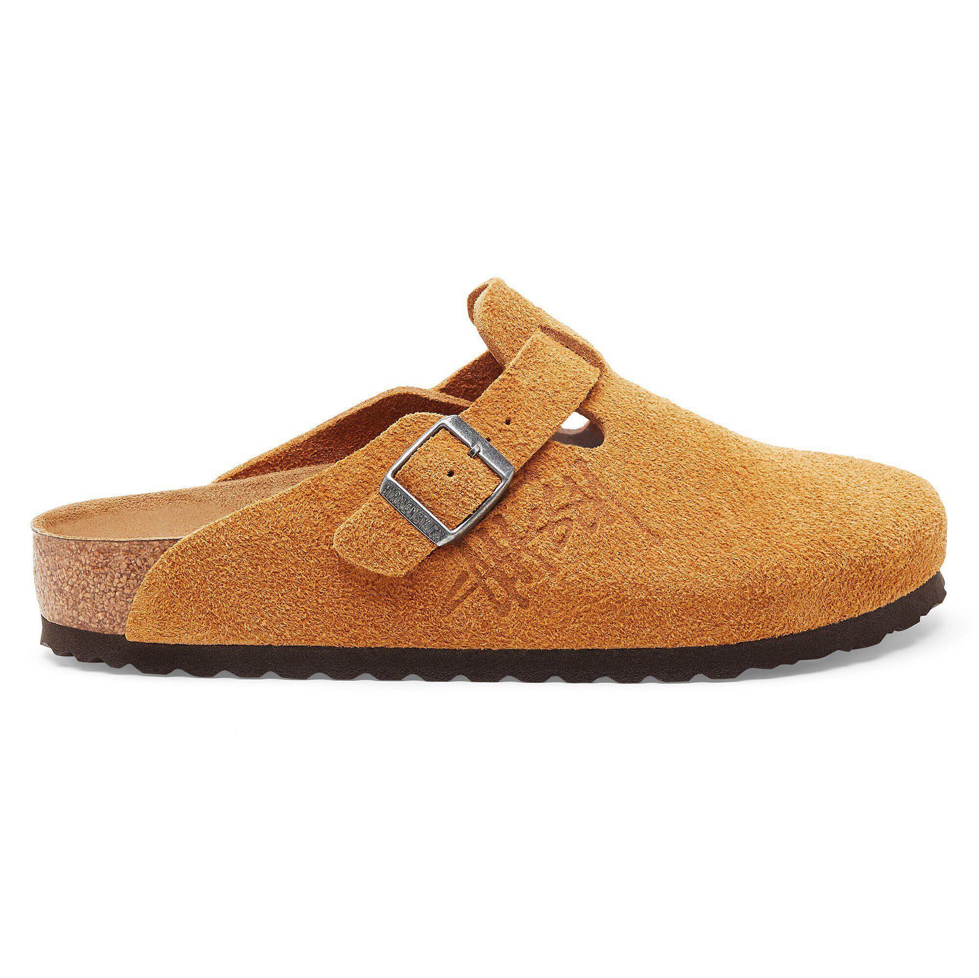 Stussy Boston Suede スエードレザー キャラメル | BIRKENSTOCK