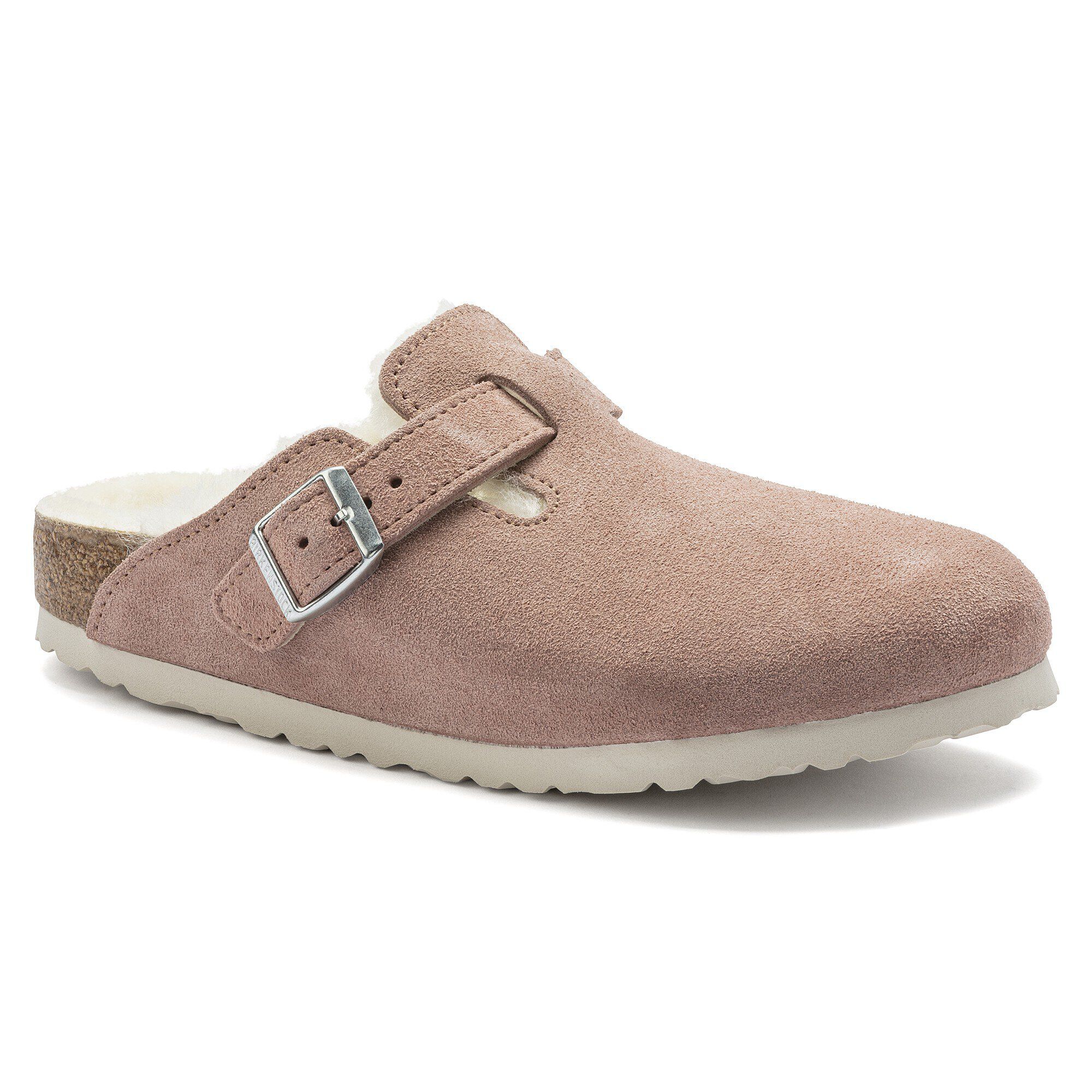 Boston Suede Leather/ Shearling ピンククレイ