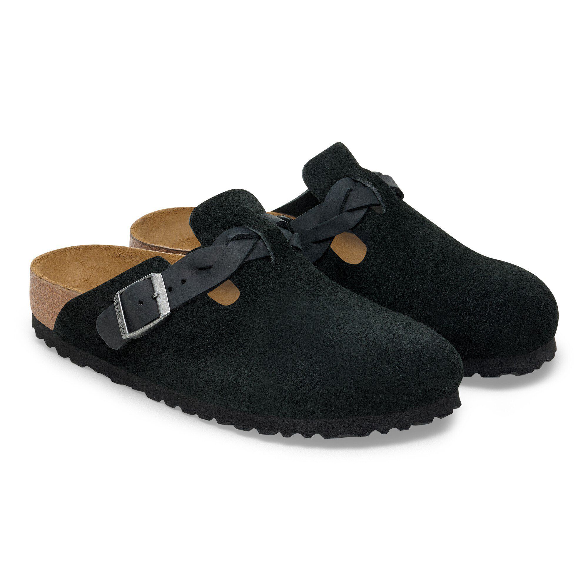 BIRKENSTOCK Boston / ボストン Boston Chunky / ボストン チャンキー スエードレザー ブラック