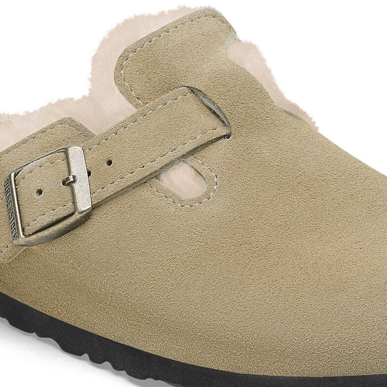Boston Shearling Suede Leather