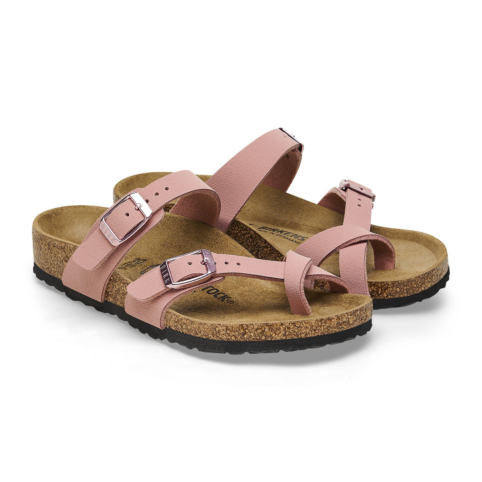 BIRKENSTOCK シューズ MARIKO Mayari Kids Birko-Flor Birkibuc Pink Clay | BIRKENSTOCK