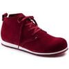 Dundee Suede Leather Red
