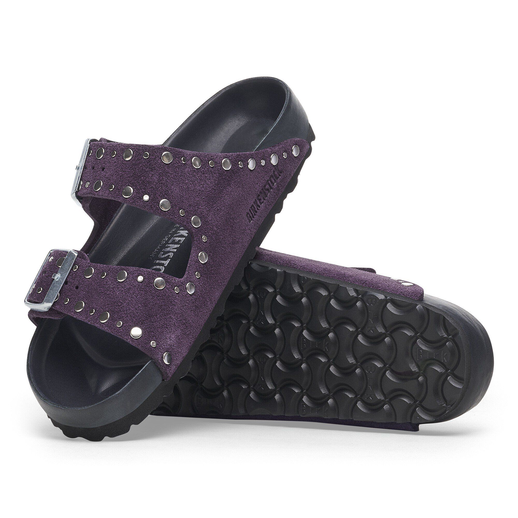 Arizona Rivet / アリゾナ リベット スエードレザー アサイー | BIRKENSTOCK