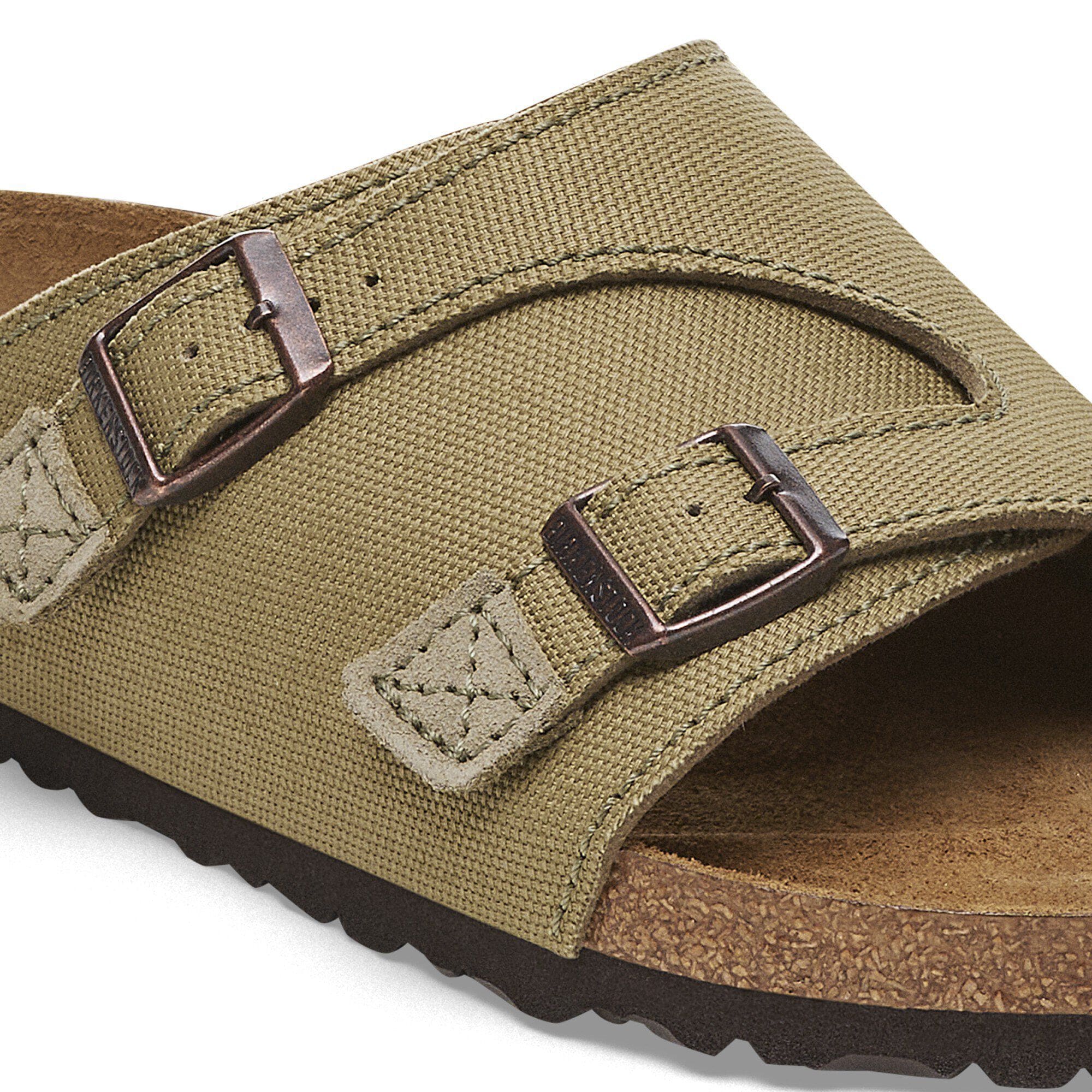 Zürich Canvas Natural Fiber Faded Khaki | BIRKENSTOCK