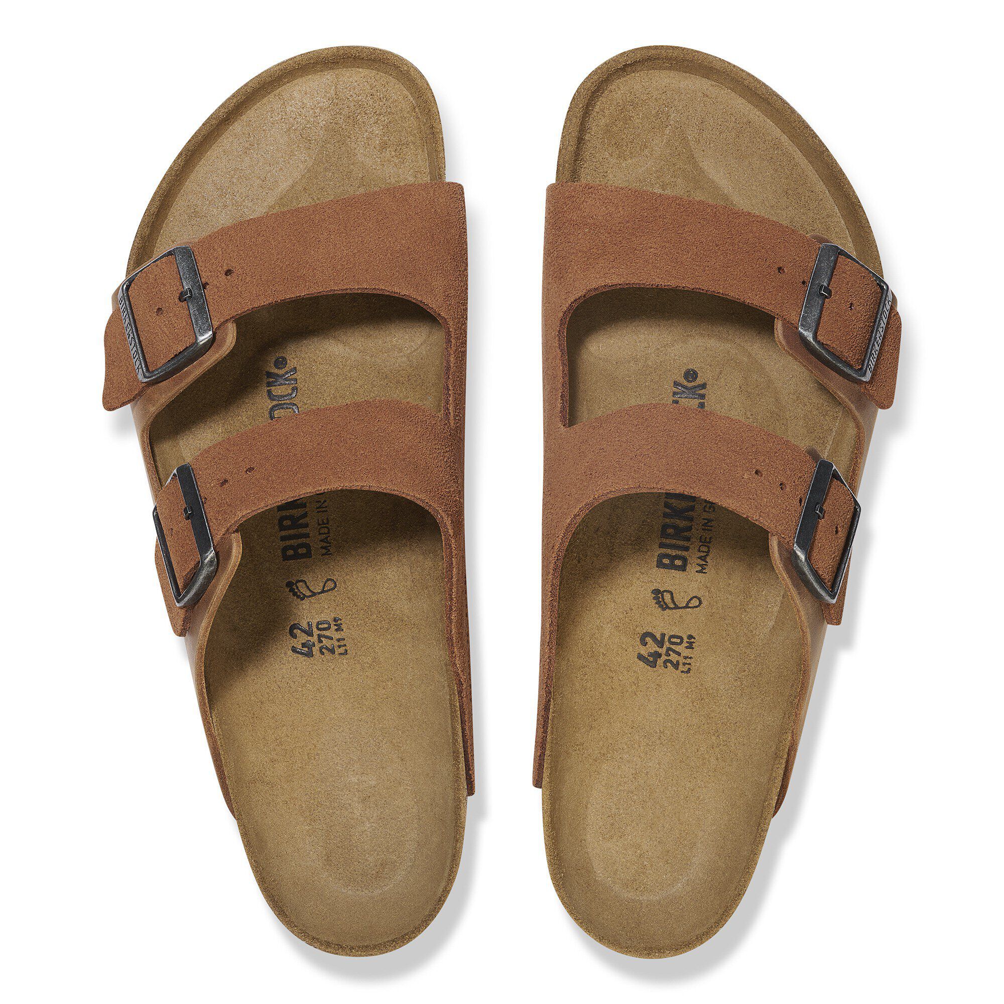 Birkenstock Arizona BS 新品未使用品 Arizona BS Mixed Leather Cognac | BIRKENSTOCK