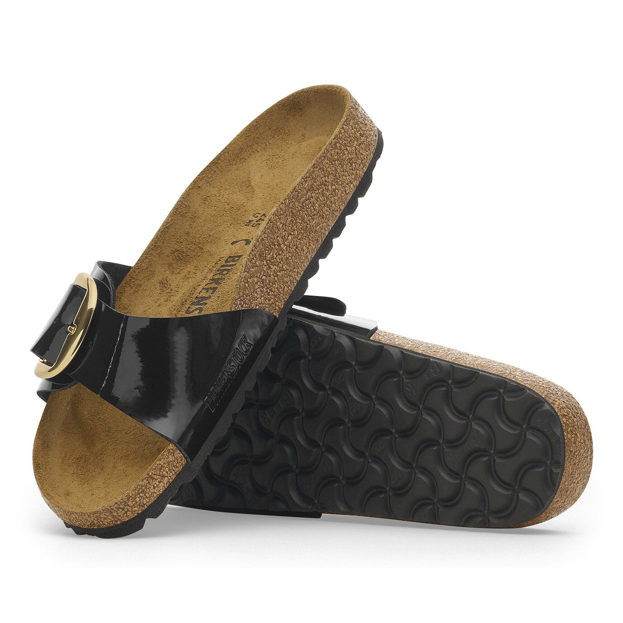 Birkenstock noir vernis cheap