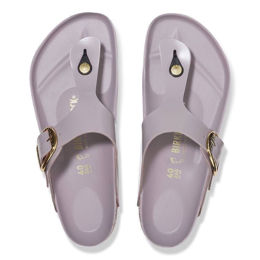 Gizeh Big Buckle Natural Leather Patent