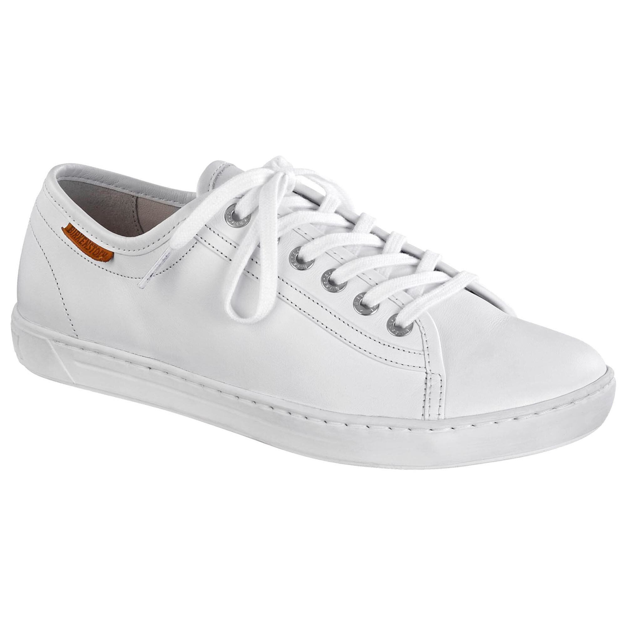 Birkenstock arran white leather clearance