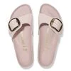 Madrid Big Buckle Natural Leather Patent