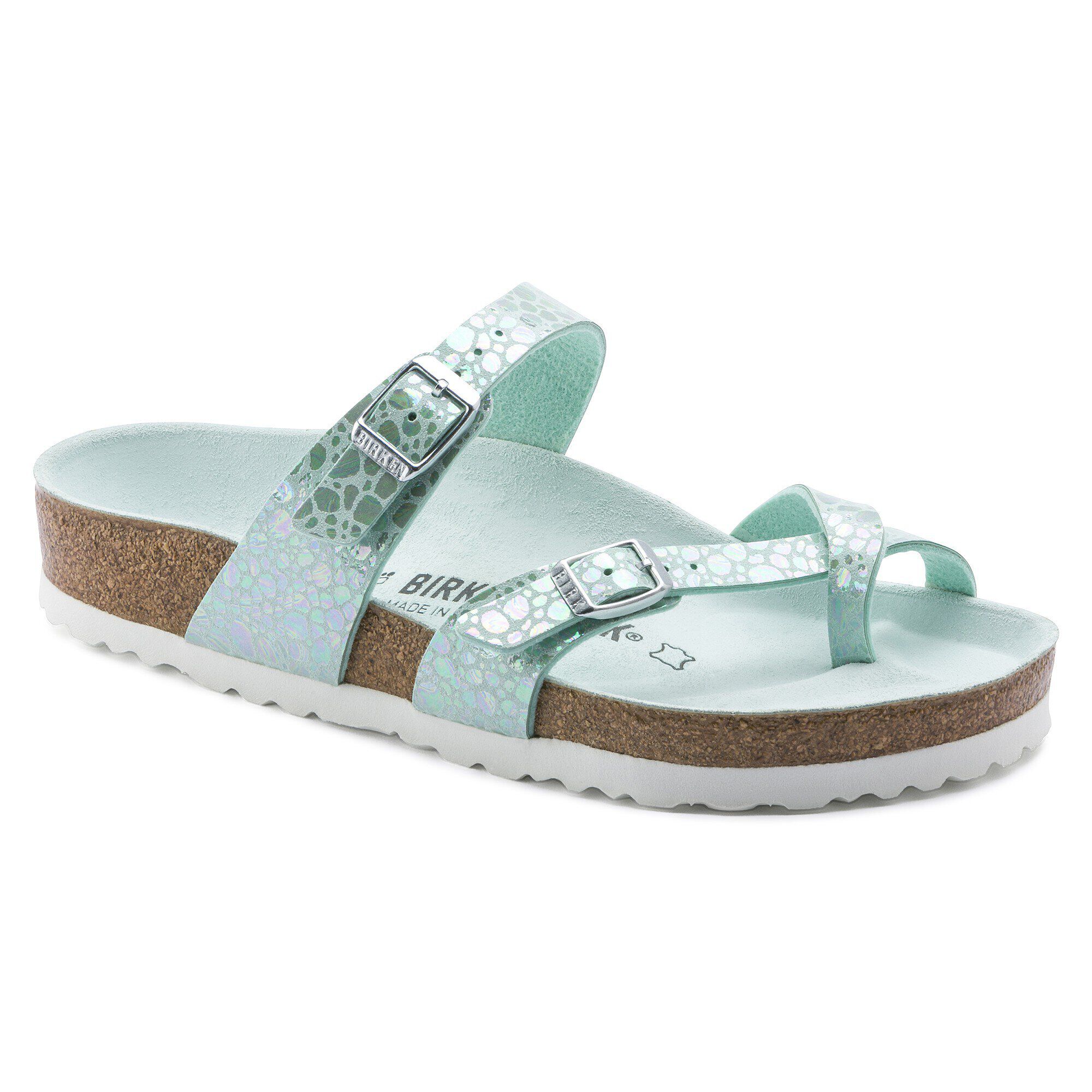 birkenstock tiffany blue