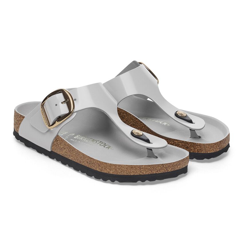 Gizeh Big Buckle Natural Leather Patent