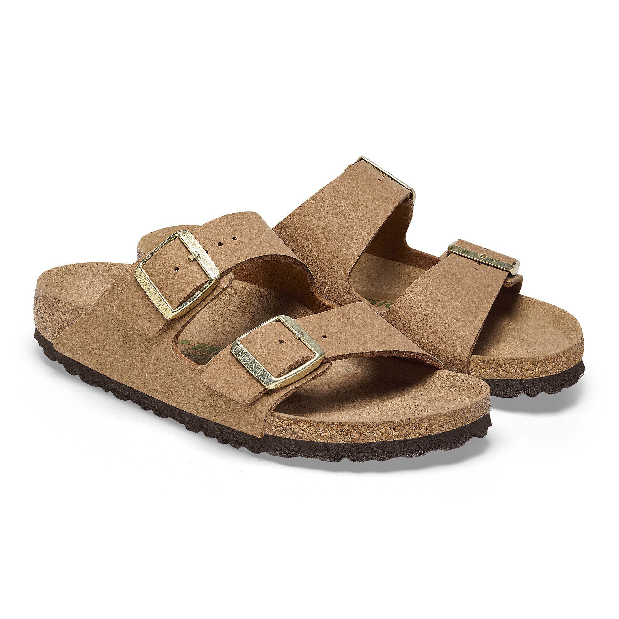 靴 BIRKENSTOCK VIENNA Arizona Vegan Synthetik Soft Birki Vegan Pecan | BIRKENSTOCK