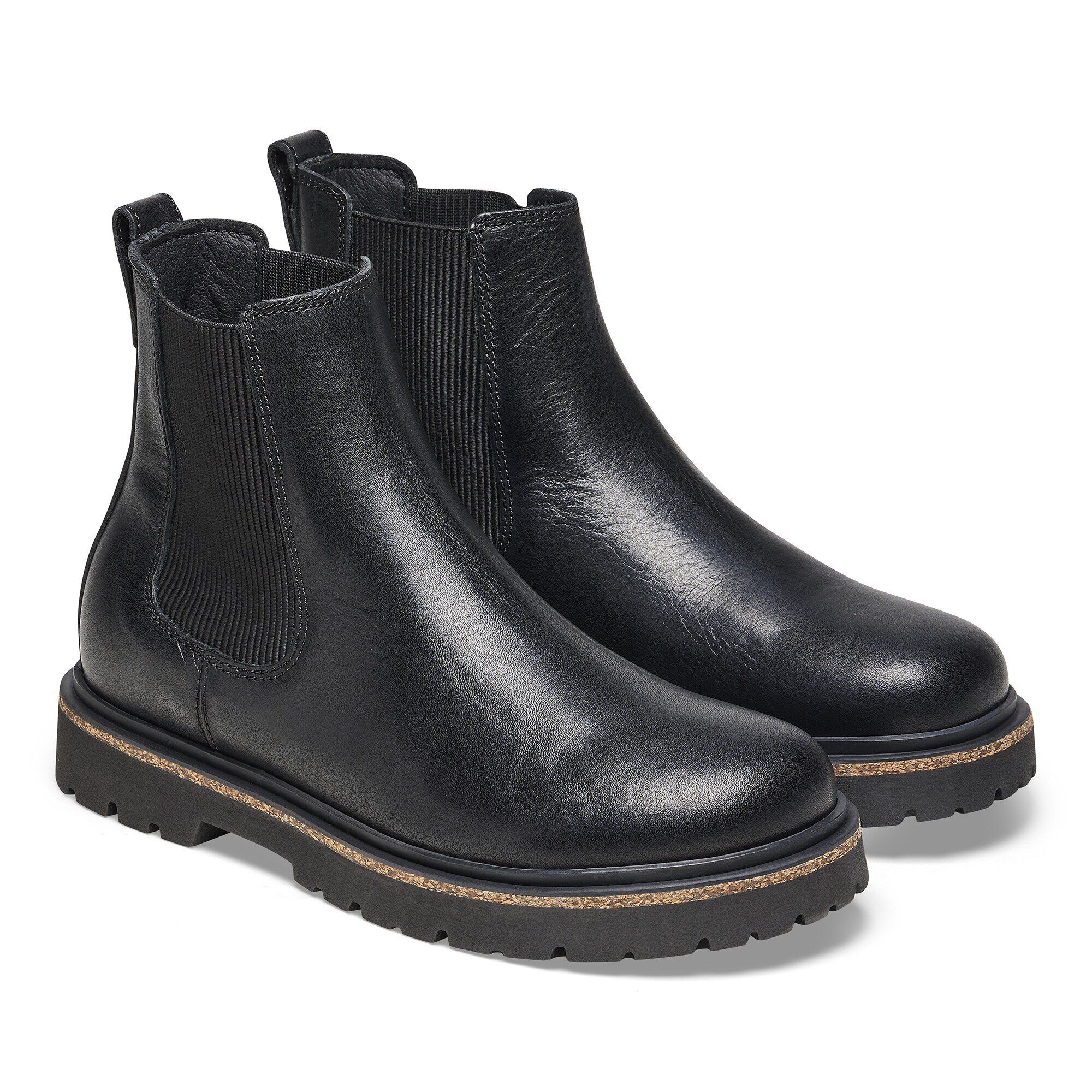 Highwood Slip On Women スムースレザー ブラック | BIRKENSTOCK