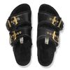 Arizona Shearling Eyelets Patent Leather