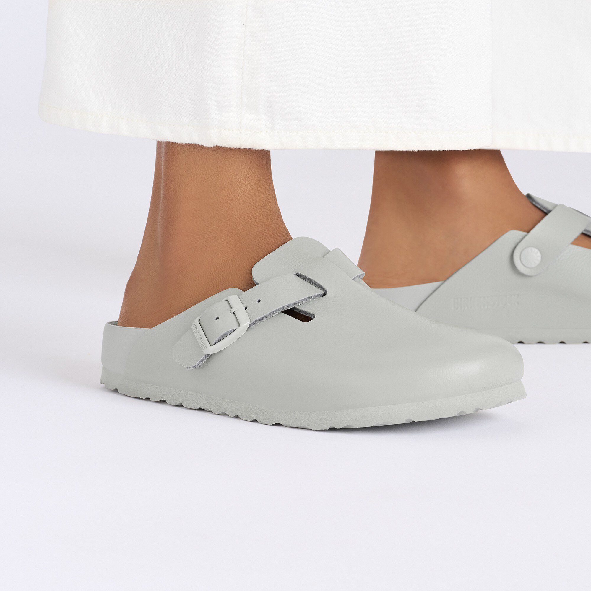 ビルケンシュトック BIRKENSTOCK ボストン スムースレザー Boston Chunky / ボストン チャンキー スエードレザー ダーク