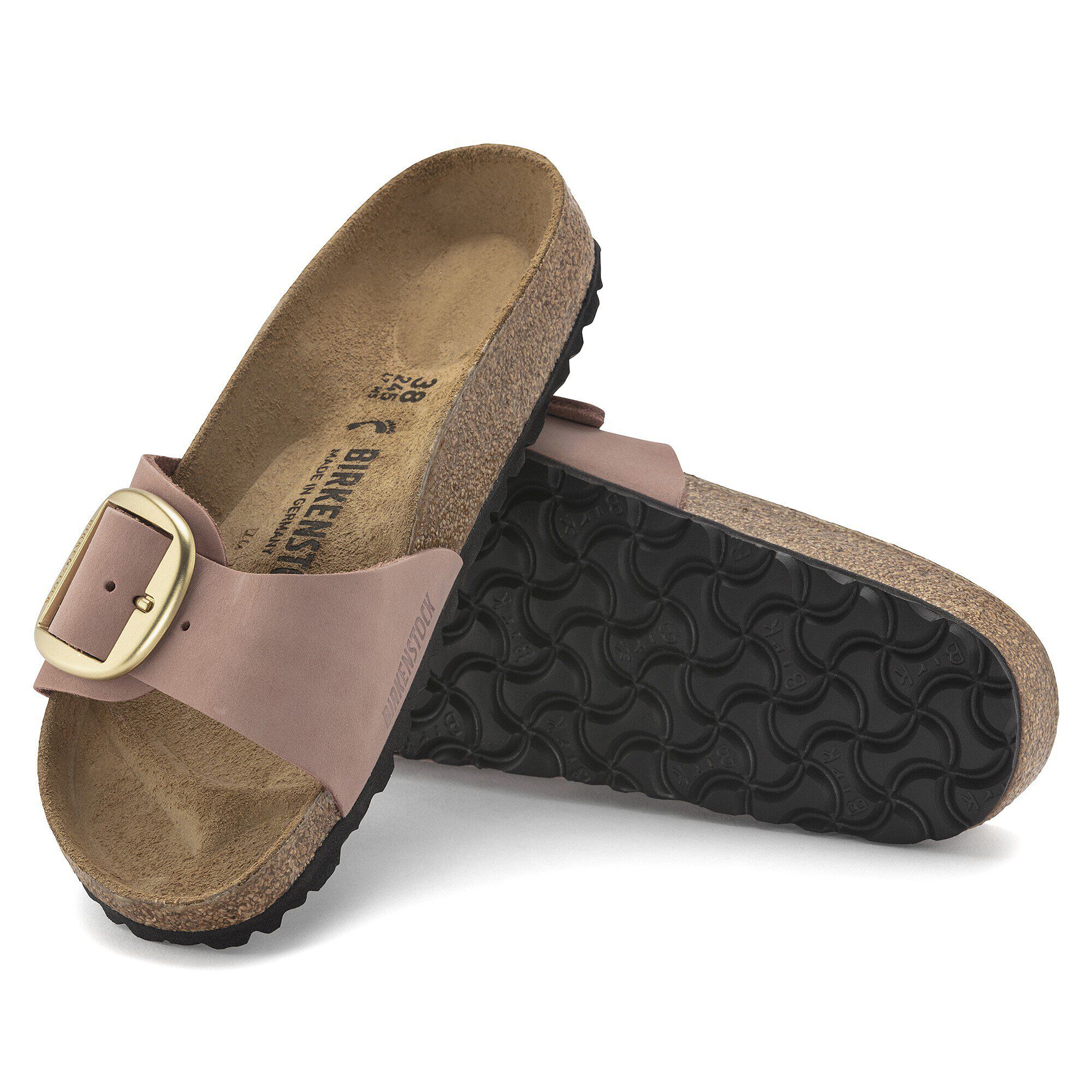 美品BIRKENSTOCK Madrid Big Buckle ブラウン Madrid Big Buckle Oiled Leather Tobacco Brown | BIRKENSTOCK