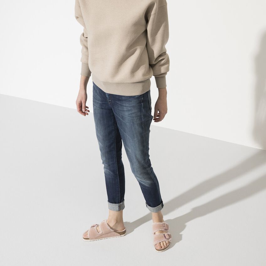 Arizona Shearling Suede Leather Shop Online At Birkenstock