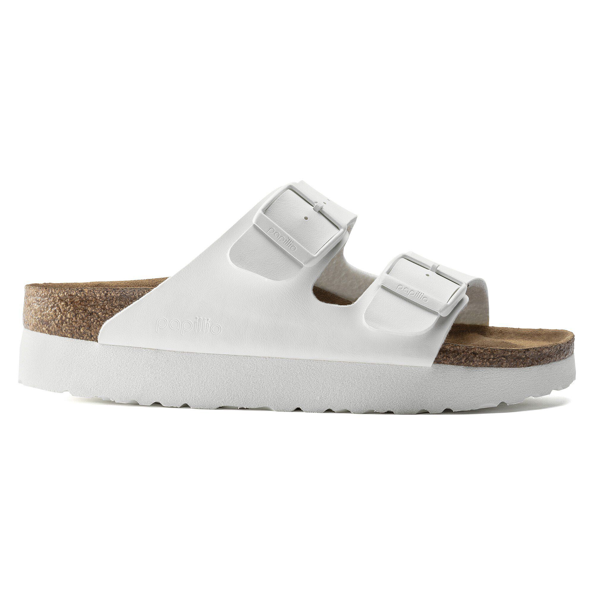 white vegan birkenstocks