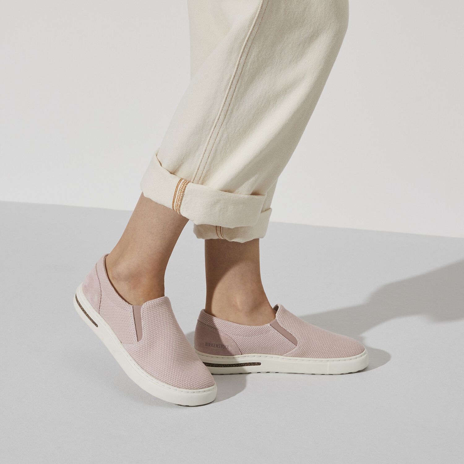 Oswego Mixed Leather Soft Pink BIRKENSTOCK