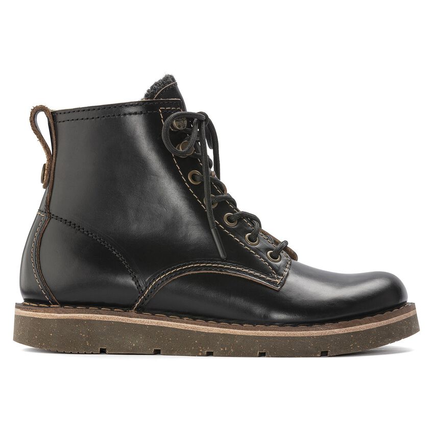 Birmingham Lace Women Natural Leather Oiled