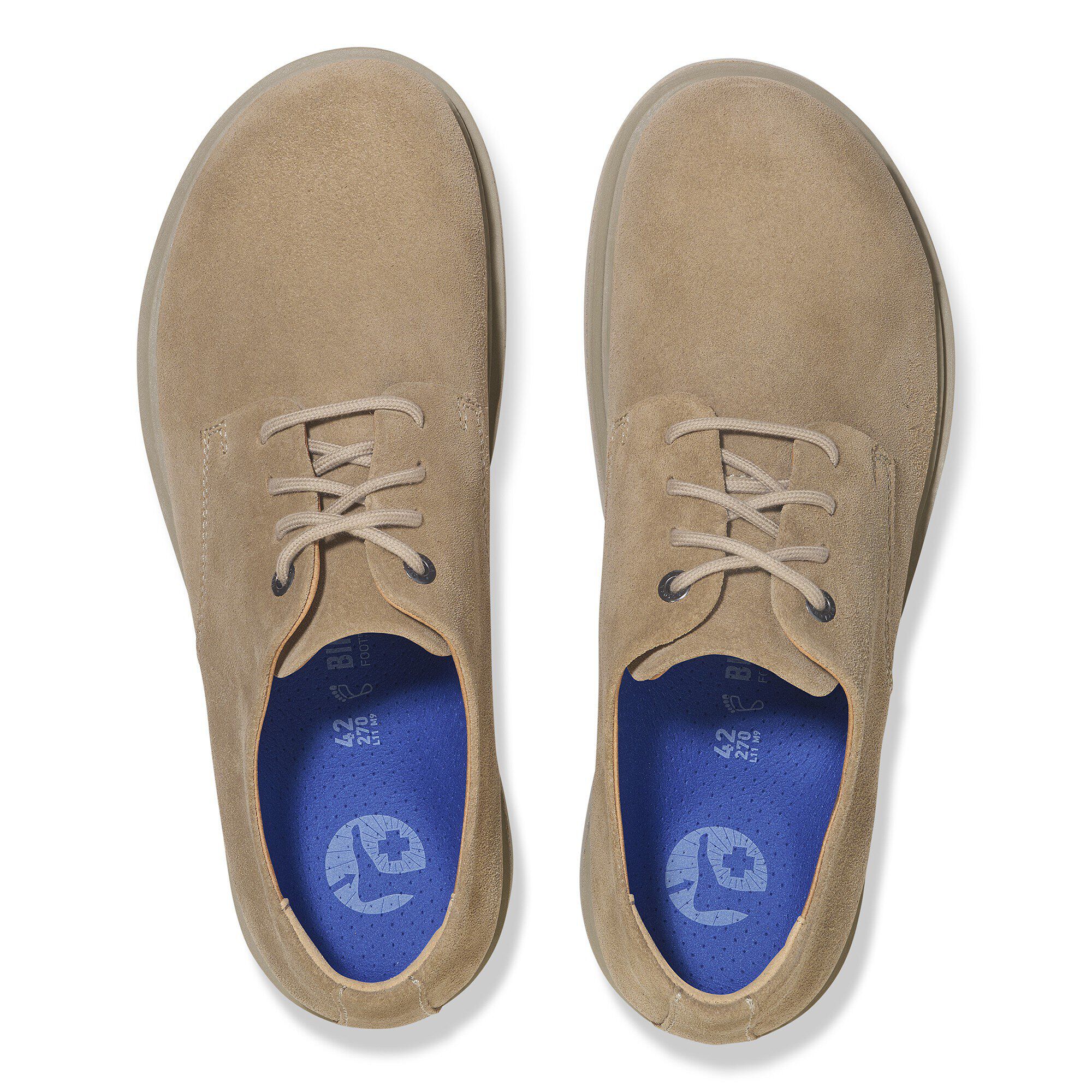 Highwood Lace Low zamsz Taupe | BIRKENSTOCK