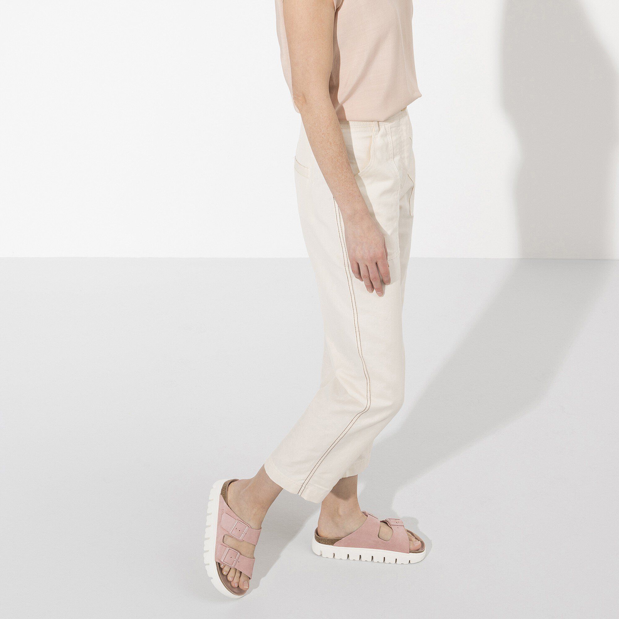 arizona platform suede leather