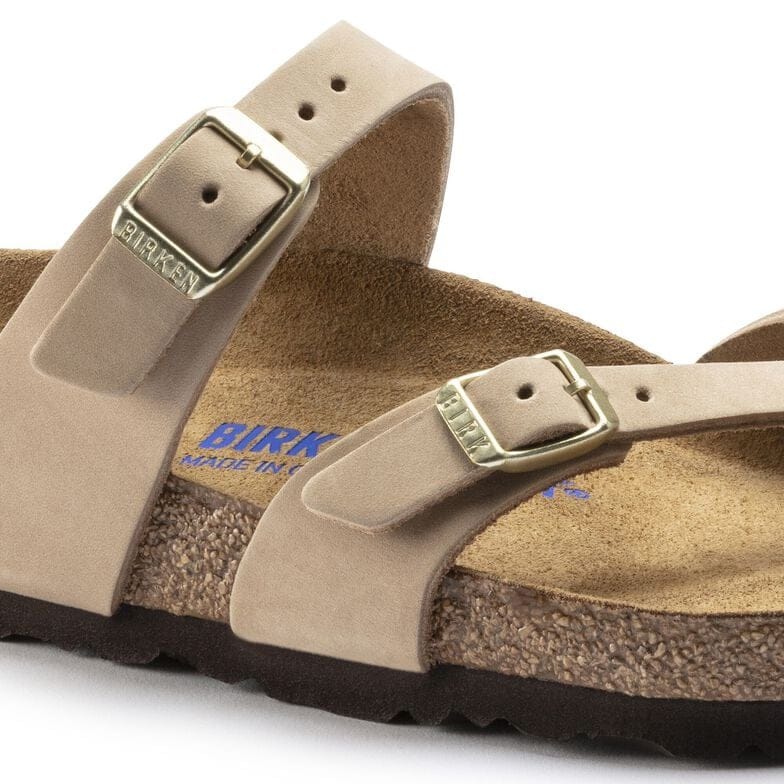 Mayari Soft Footbed Natural Leather Nubuck Mayari Soft Footbed Natural Leather Nubuck