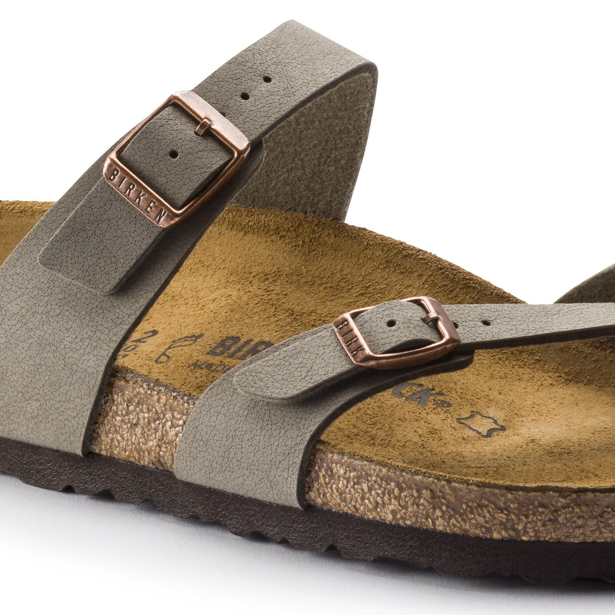 Mayari Birko-Flor Nubuck Stone | shop
