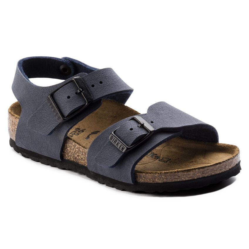 New York Kids Nubuck Navy | BIRKENSTOCK