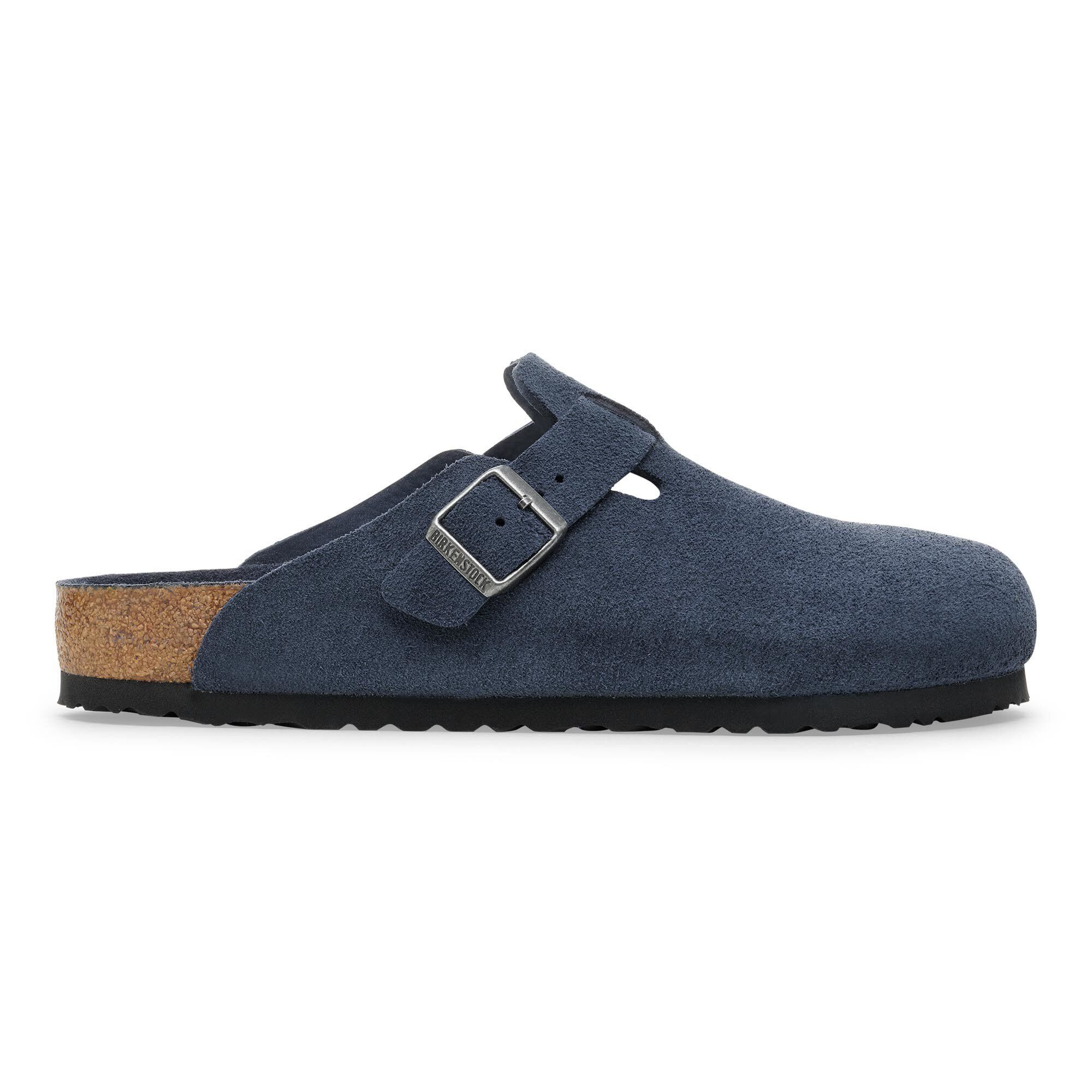 BIRKENSTOCK Boston ボストン スエードレザー 38 24.5 Boston / ボストン スエードレザー ニューネイビートーナル