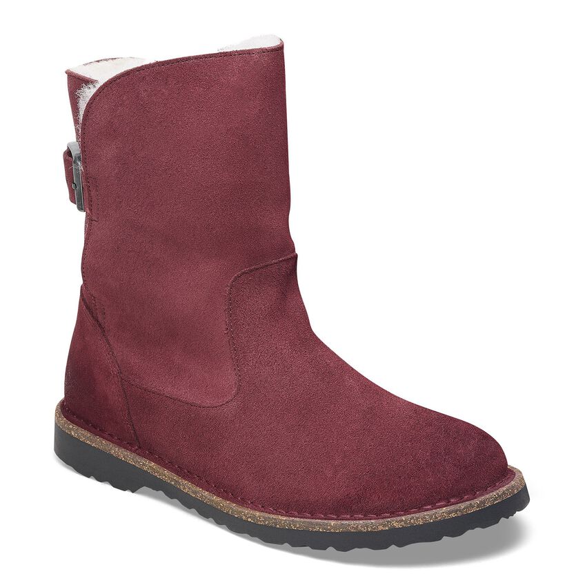 Uppsala Shearling Suede Leather