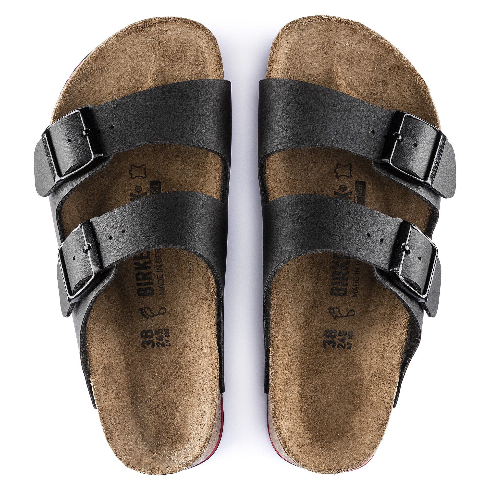 Birkenstock arizona super grip black on sale