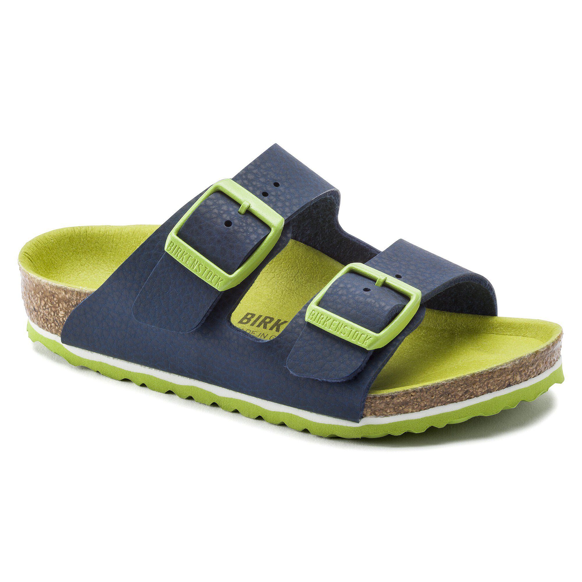 birkenstock arizona desert soil blue