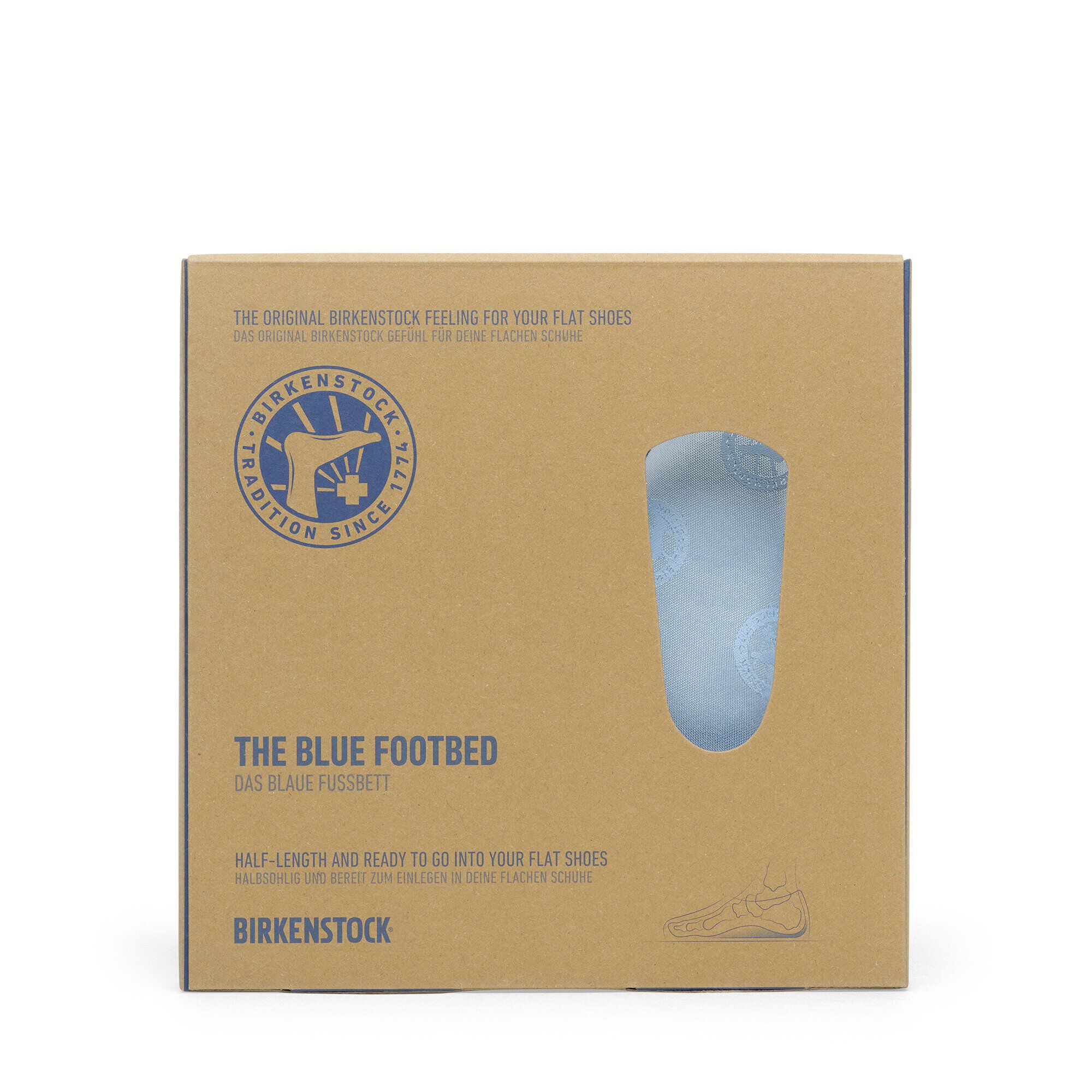 Birkenstock blue insoles hot sale