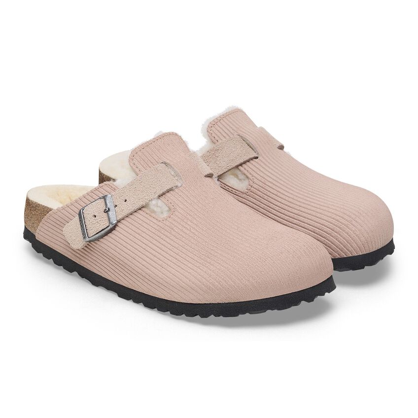 Boston VL Corduroy Teddy Shearling Suede Leather/Fur