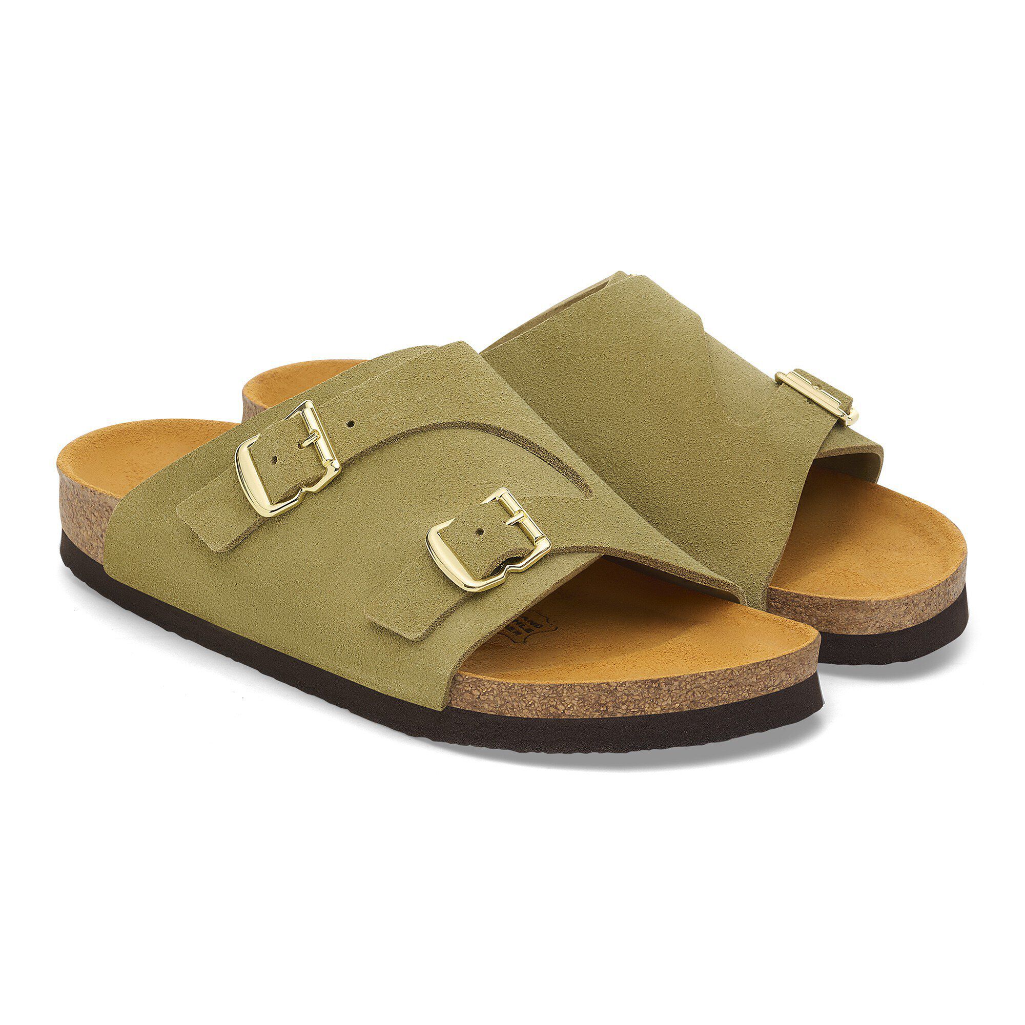 Zürich 1964 Suede Leather Green Olive | BIRKENSTOCK