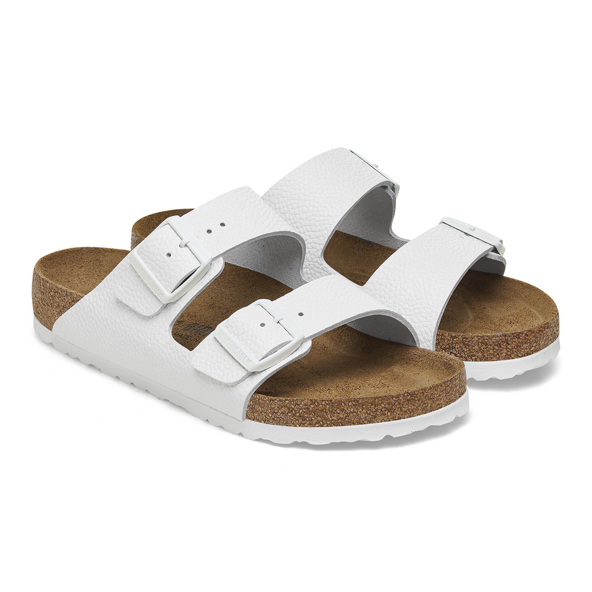 Arizona / アリゾナ ナチュラルレザー ホワイト | BIRKENSTOCK