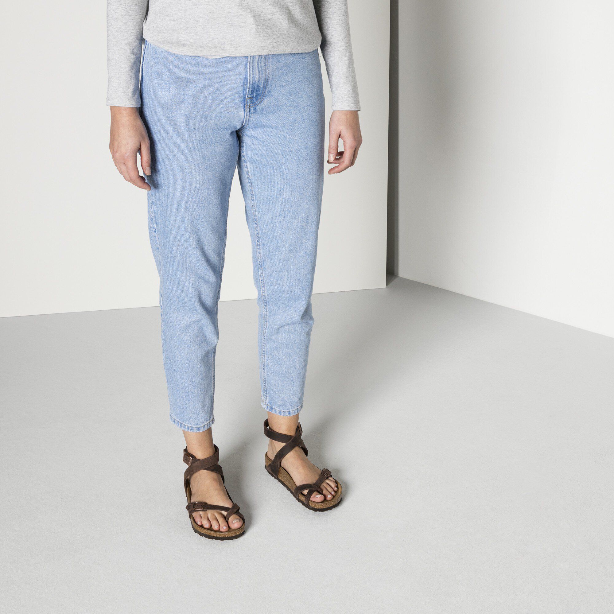 birkenstock yara habana oiled leather sandals