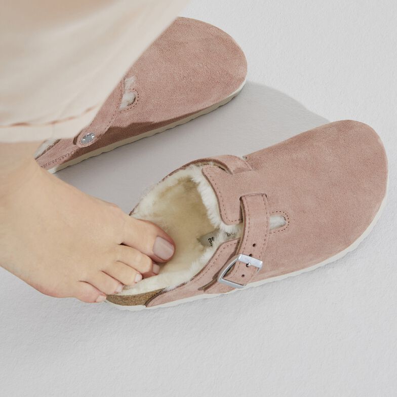 Boston Shearling Suede Leather/Fur Boston Shearling Suede Leather/Fur