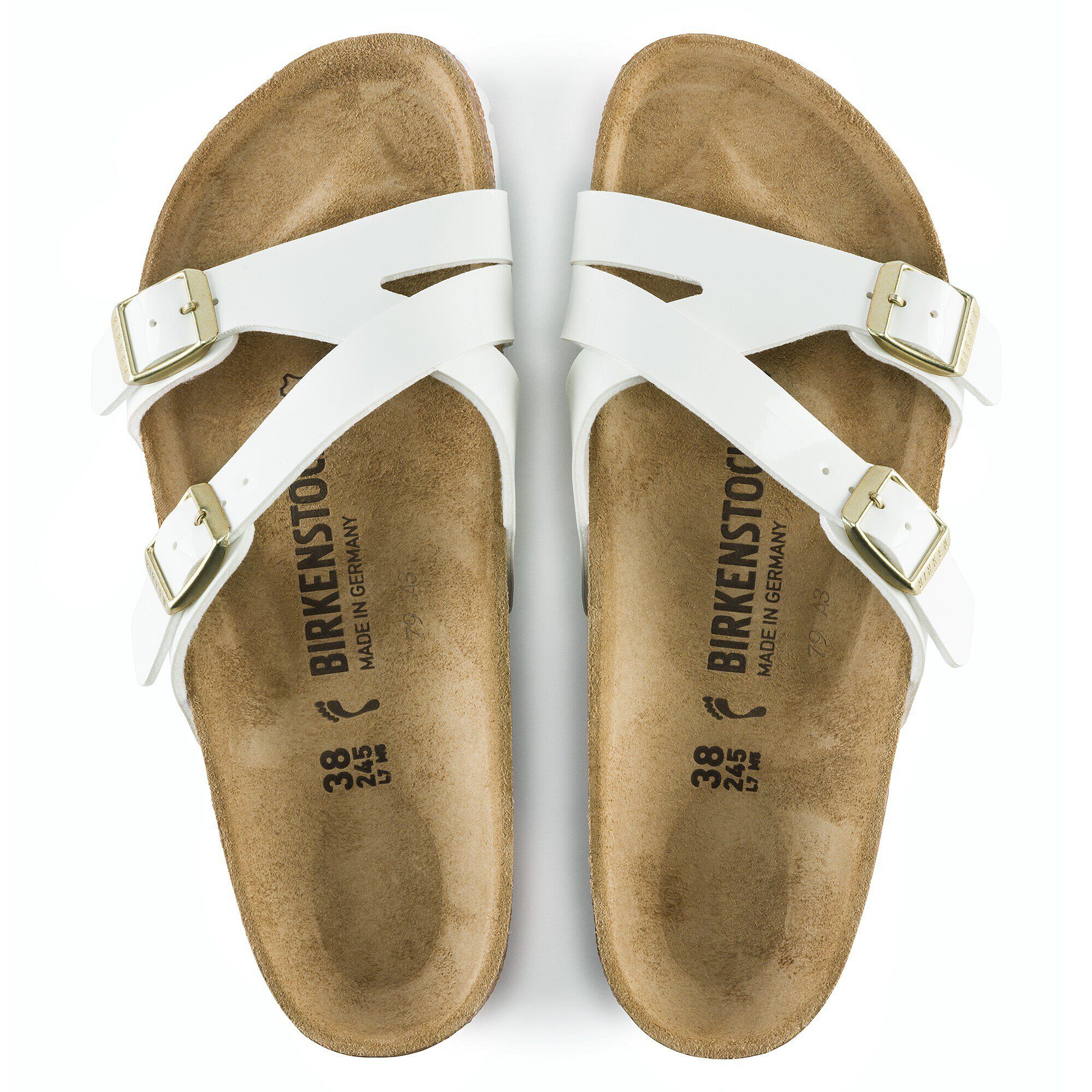Yao birkenstock white clearance