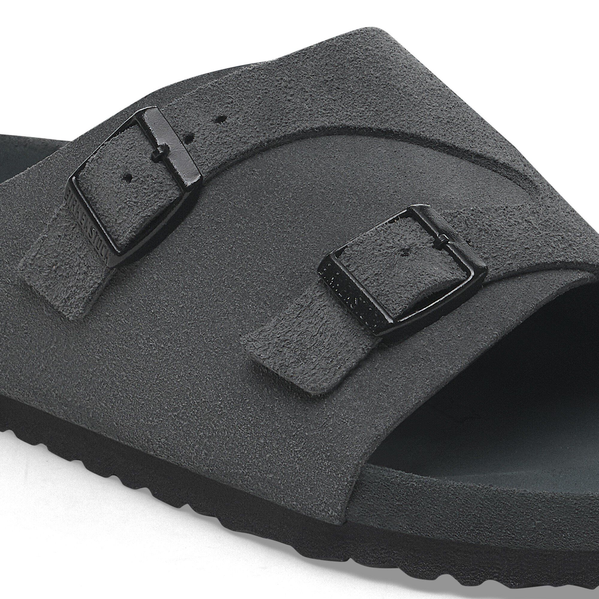 Zürich Suede Leather Allover Charcoal | BIRKENSTOCK