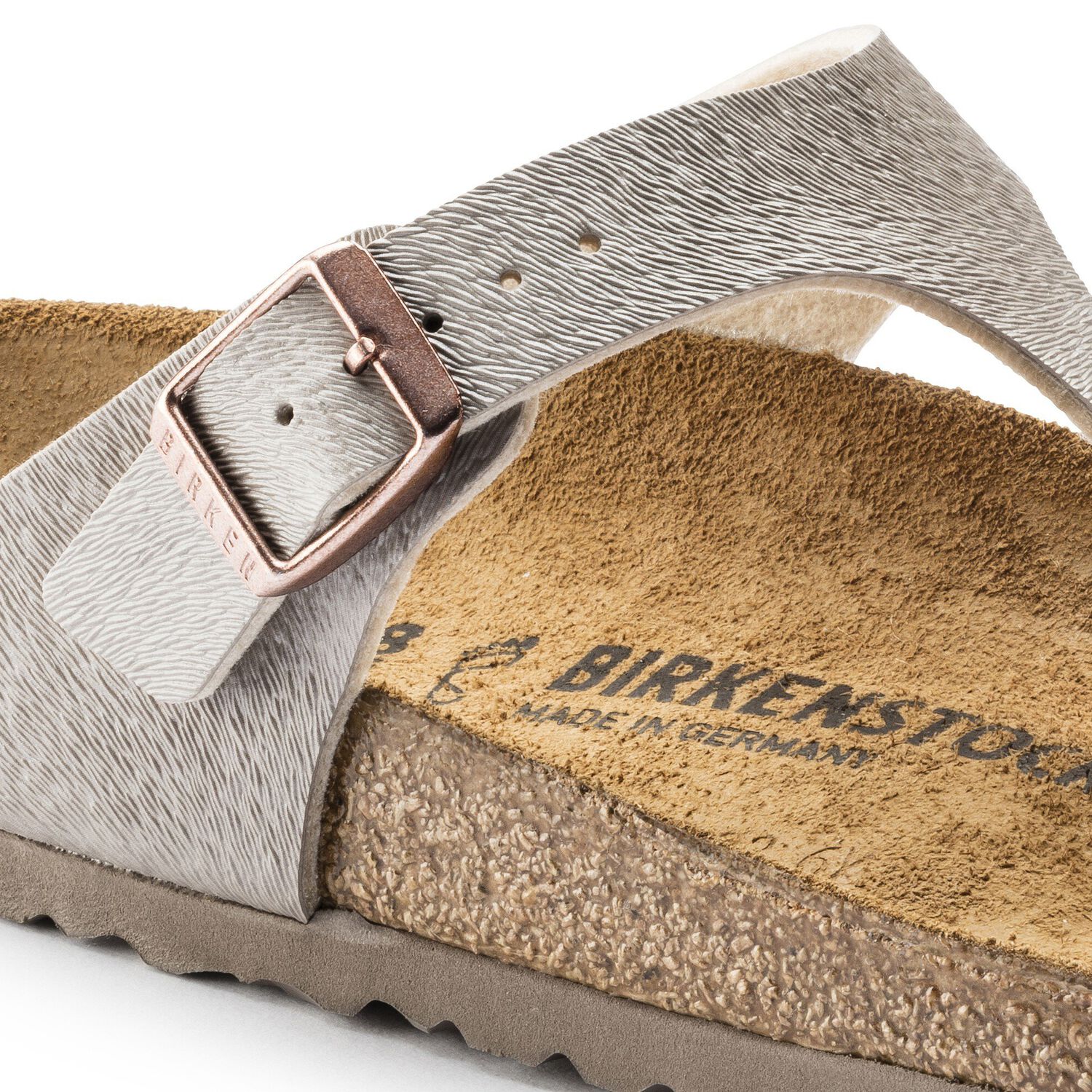 birkenstock gizeh mud green