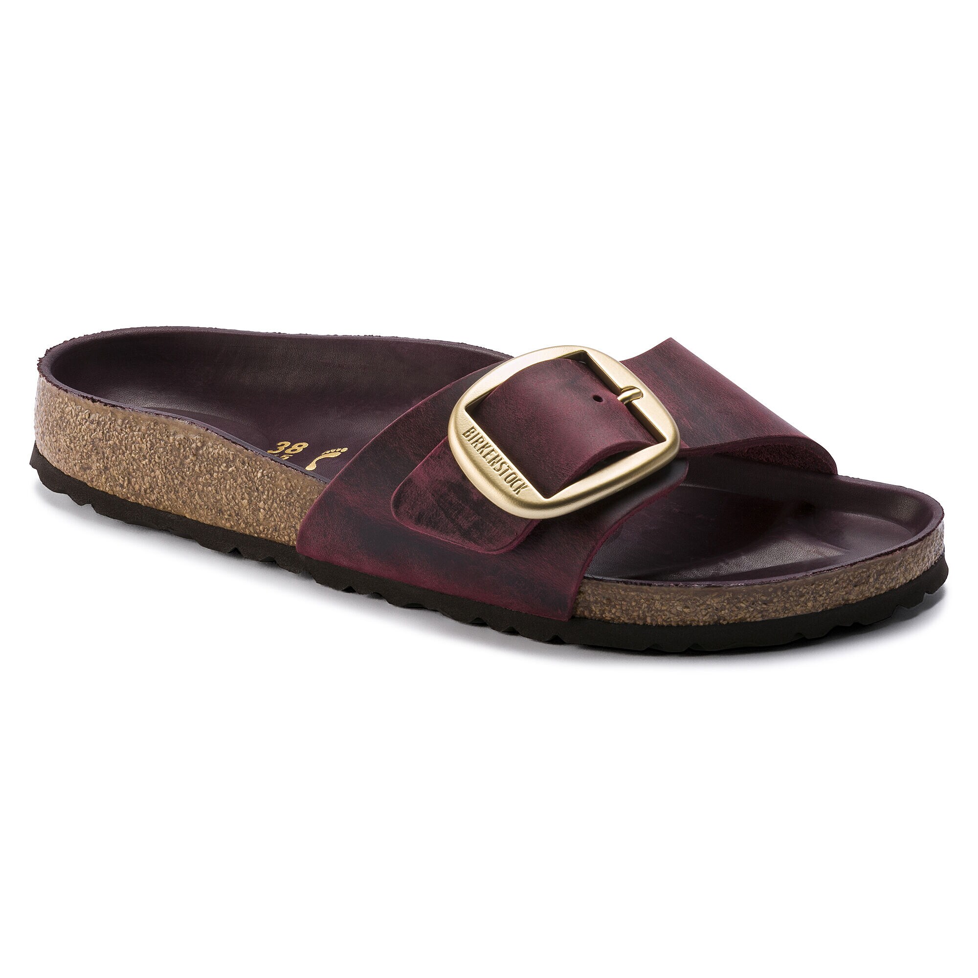birkenstock big buckle zinfandel 39