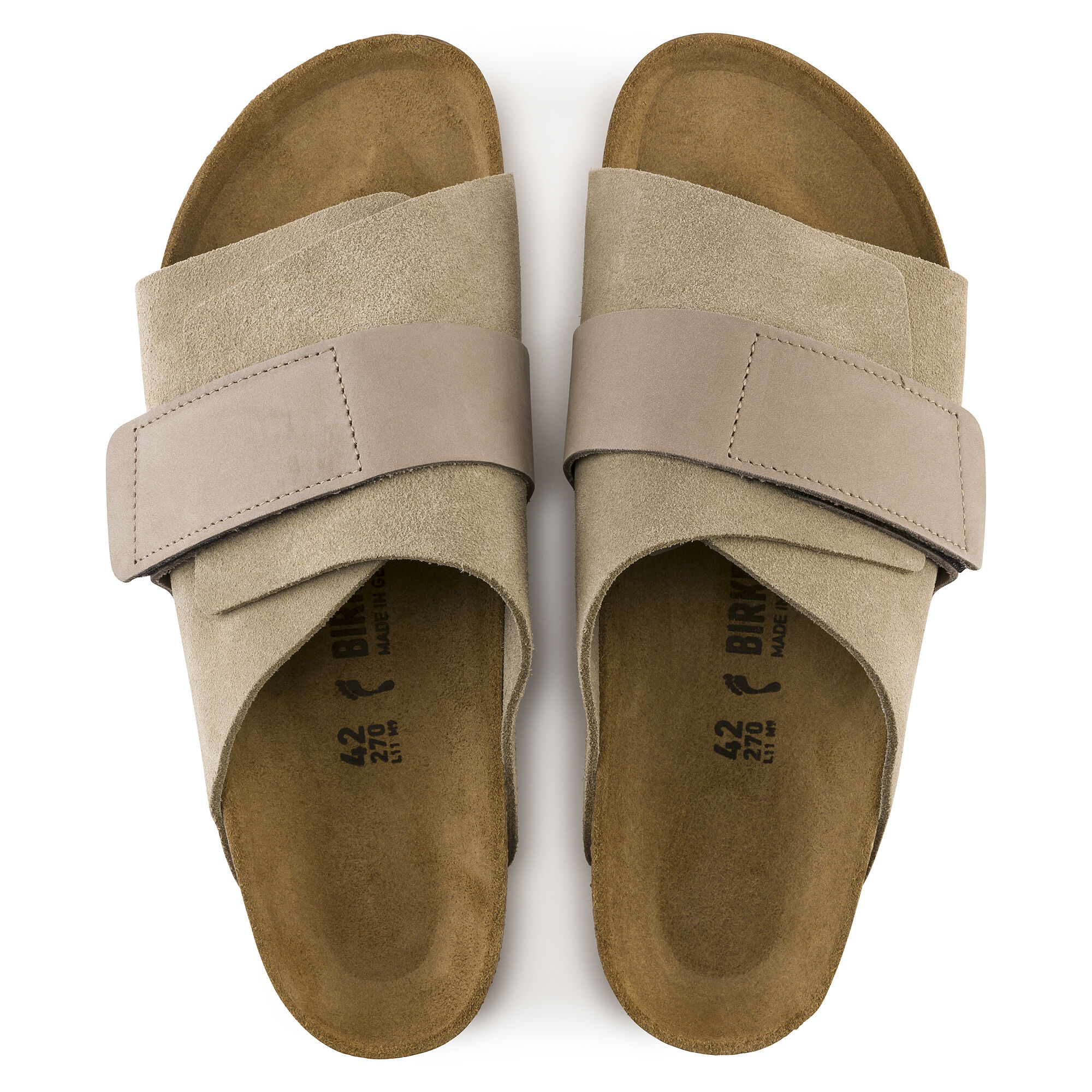 Kyoto / キョウト ヌバック/スエードレザー トープ | BIRKENSTOCK