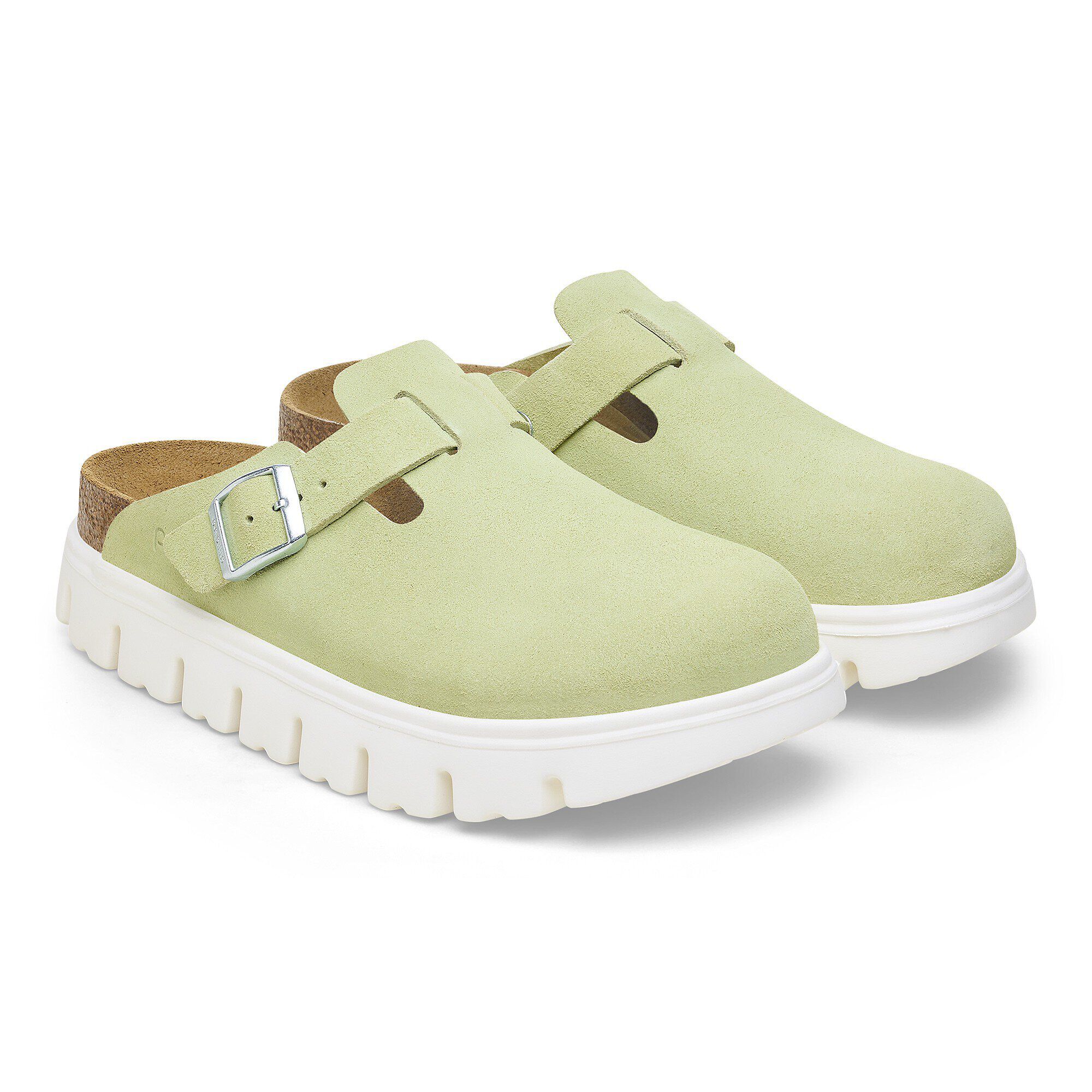 Boston Chunky Suede Leather Candy Pink | BIRKENSTOCK