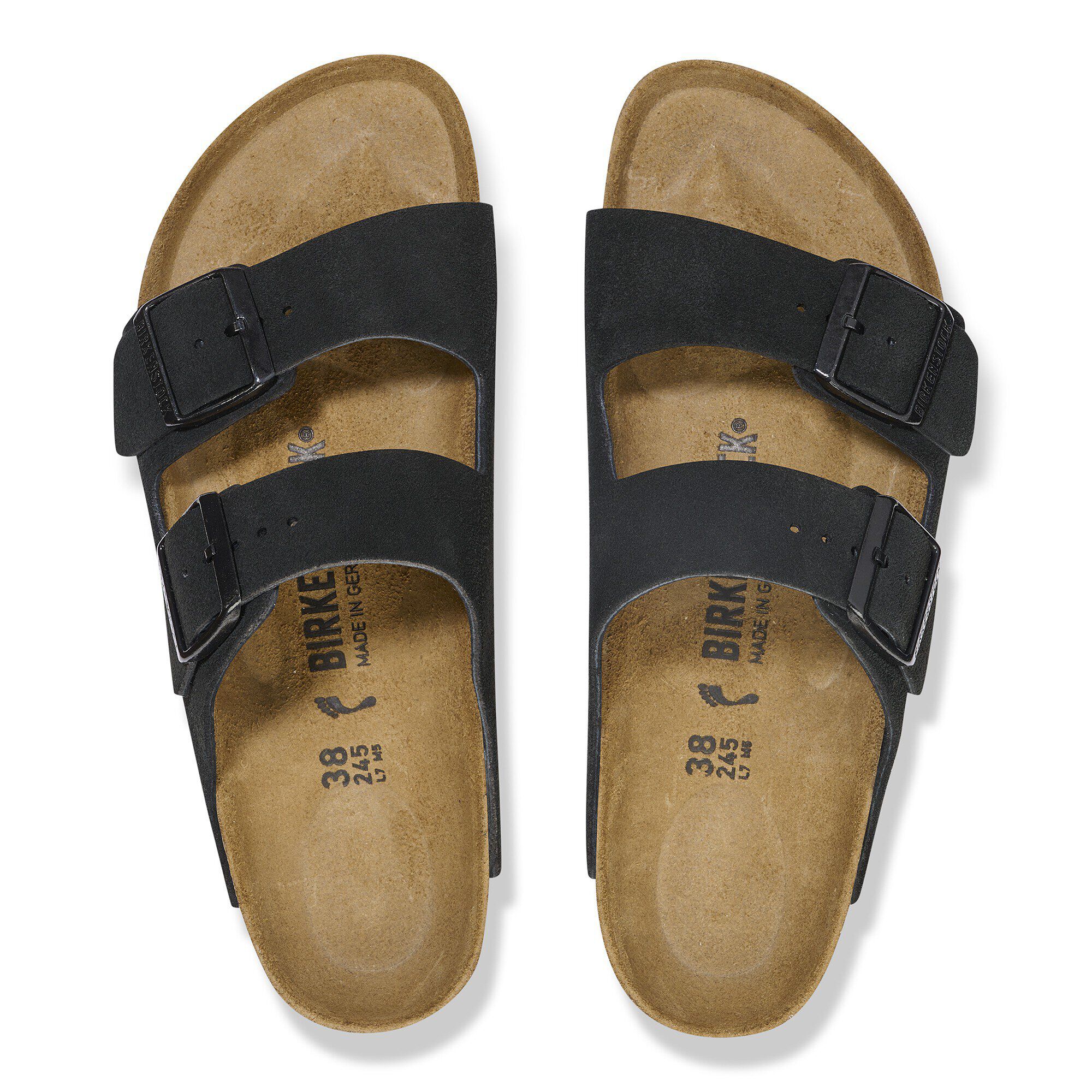 Arizona / アリゾナ スエードレザー ブラック | BIRKENSTOCK