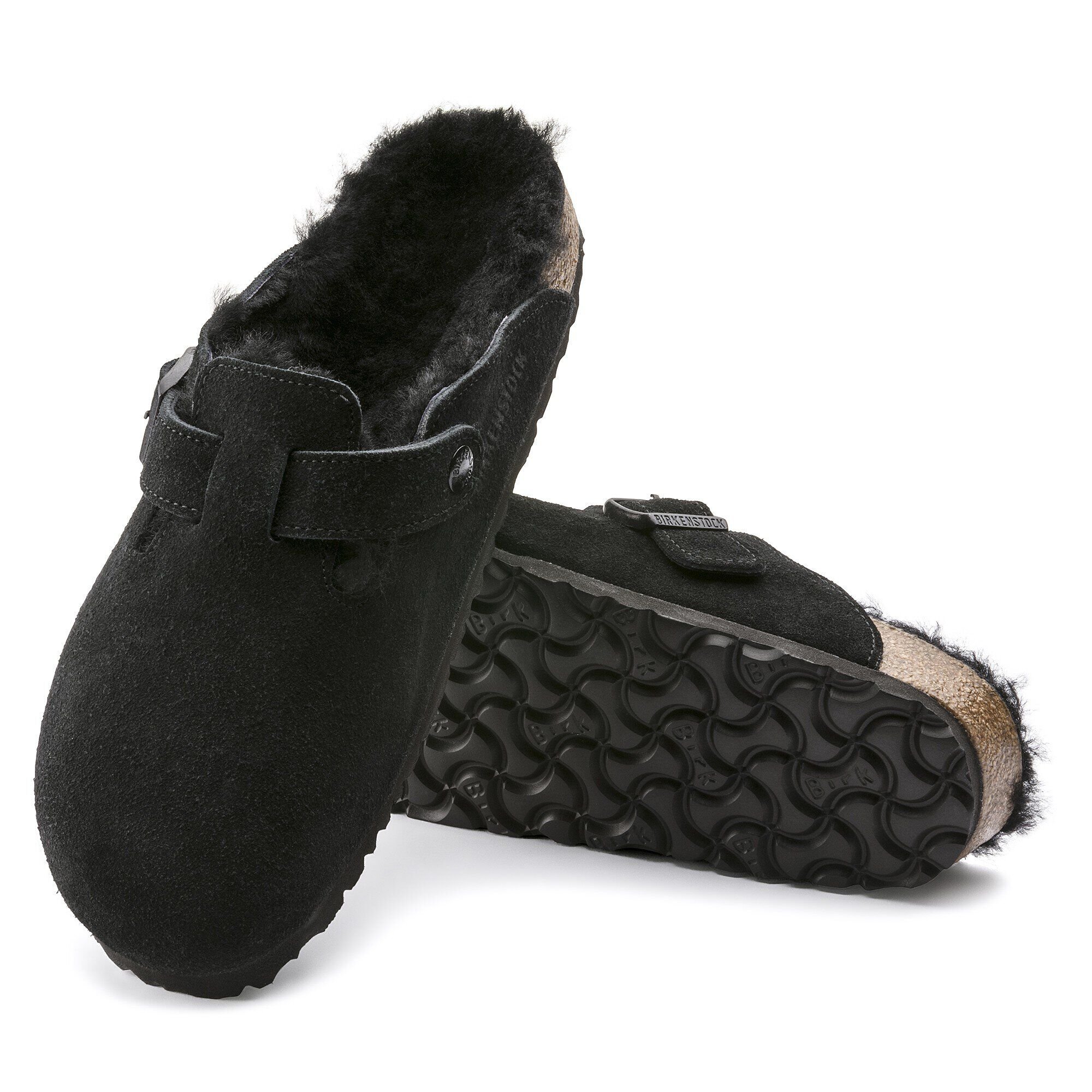 birkenstock boston shearling 40